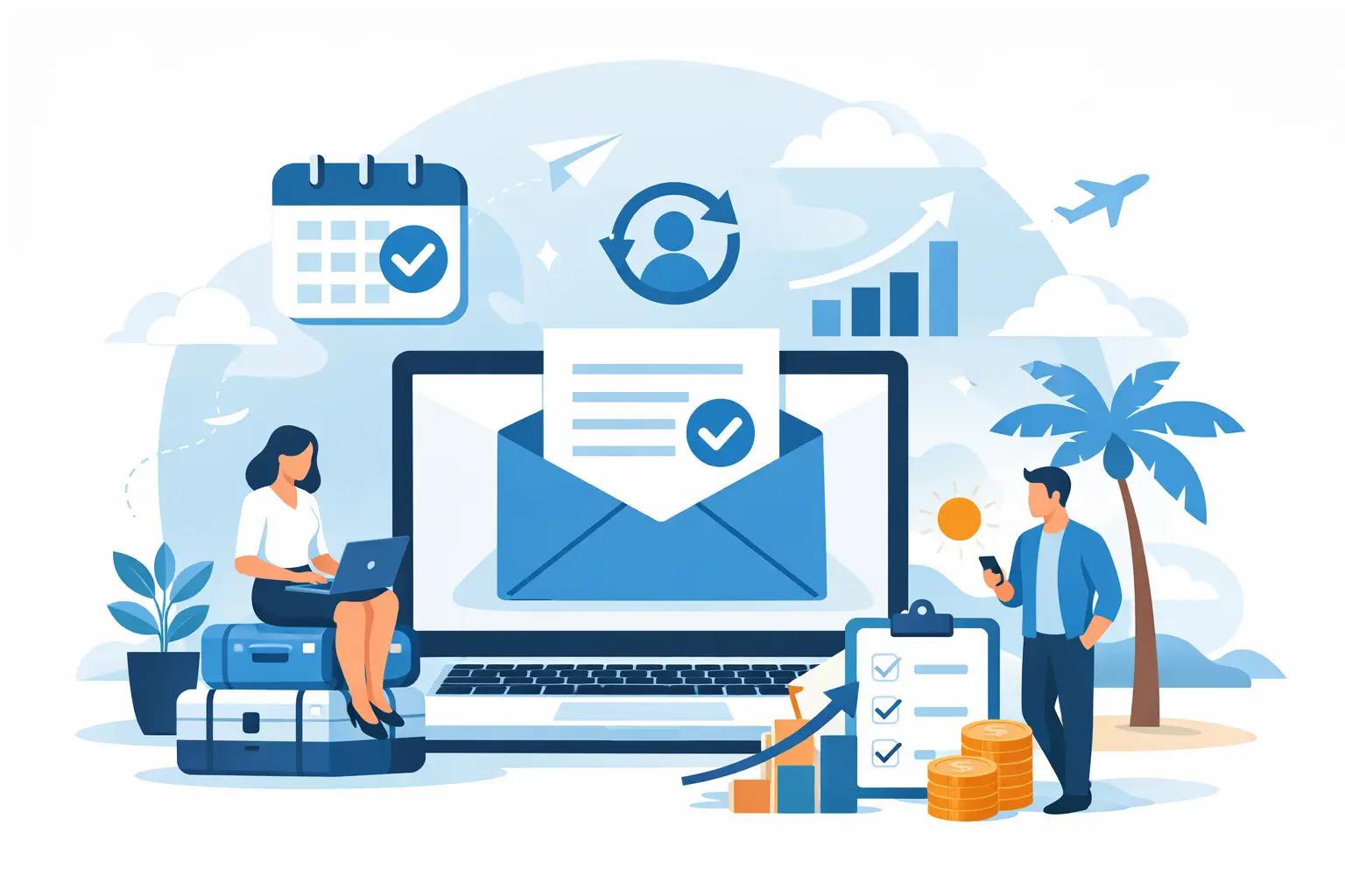 Meer herhaalboekingen via email krijgen