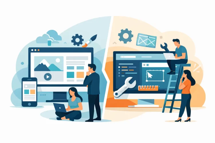 WordPress of maatwerk website kiezen?