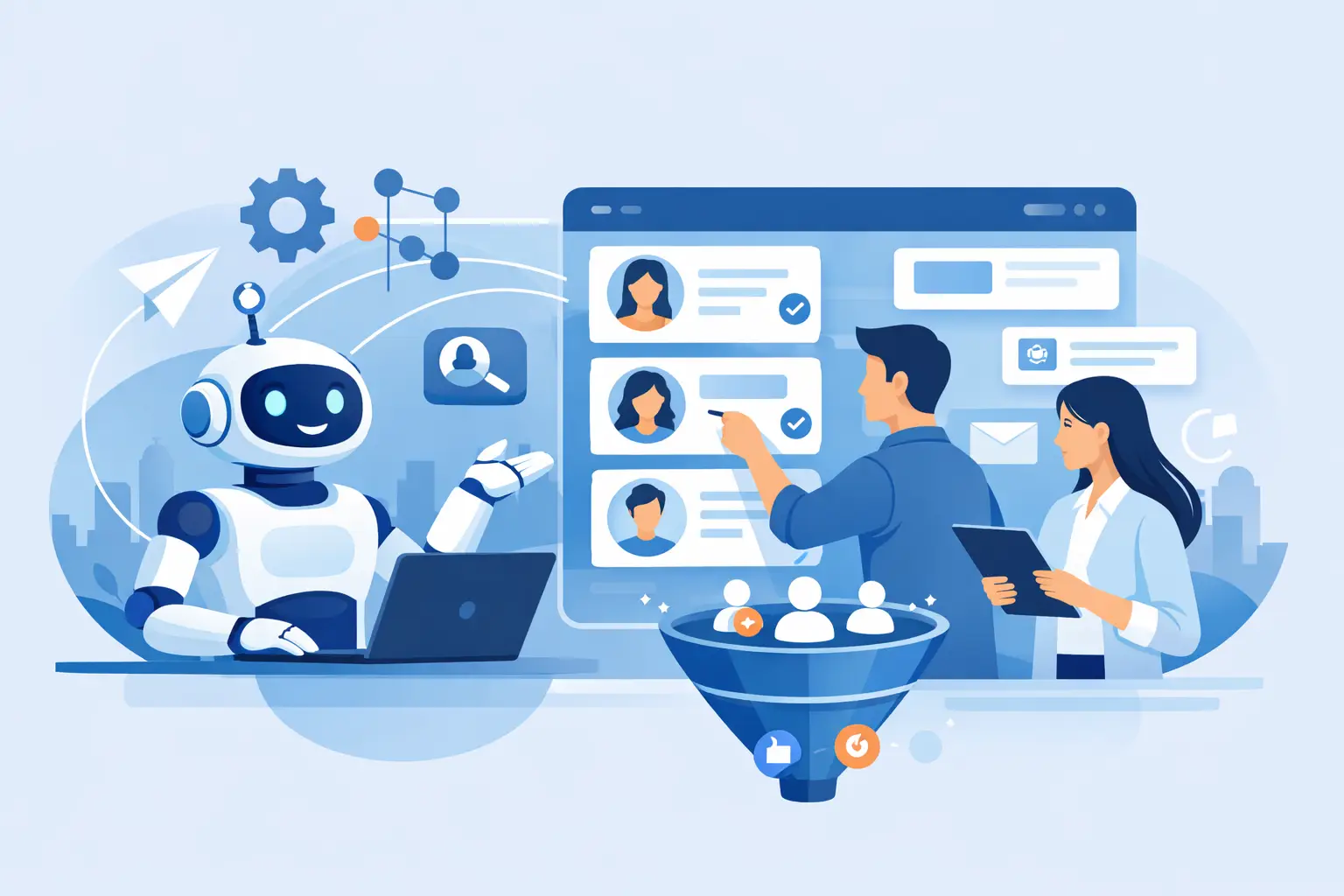 AI automatisering voor leadopvolging werkt
